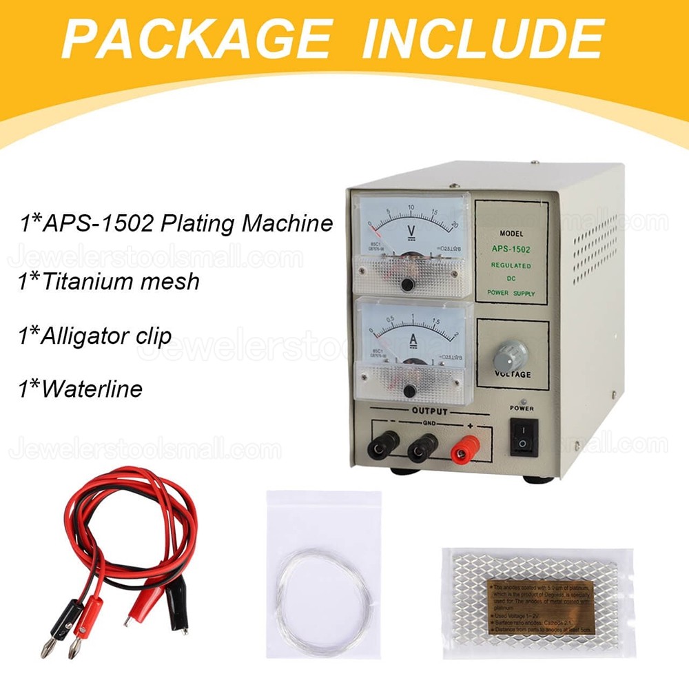 Portable Jewelry Gold Silver Gold Plating Machine Jewelry Plater Electroplating Unit